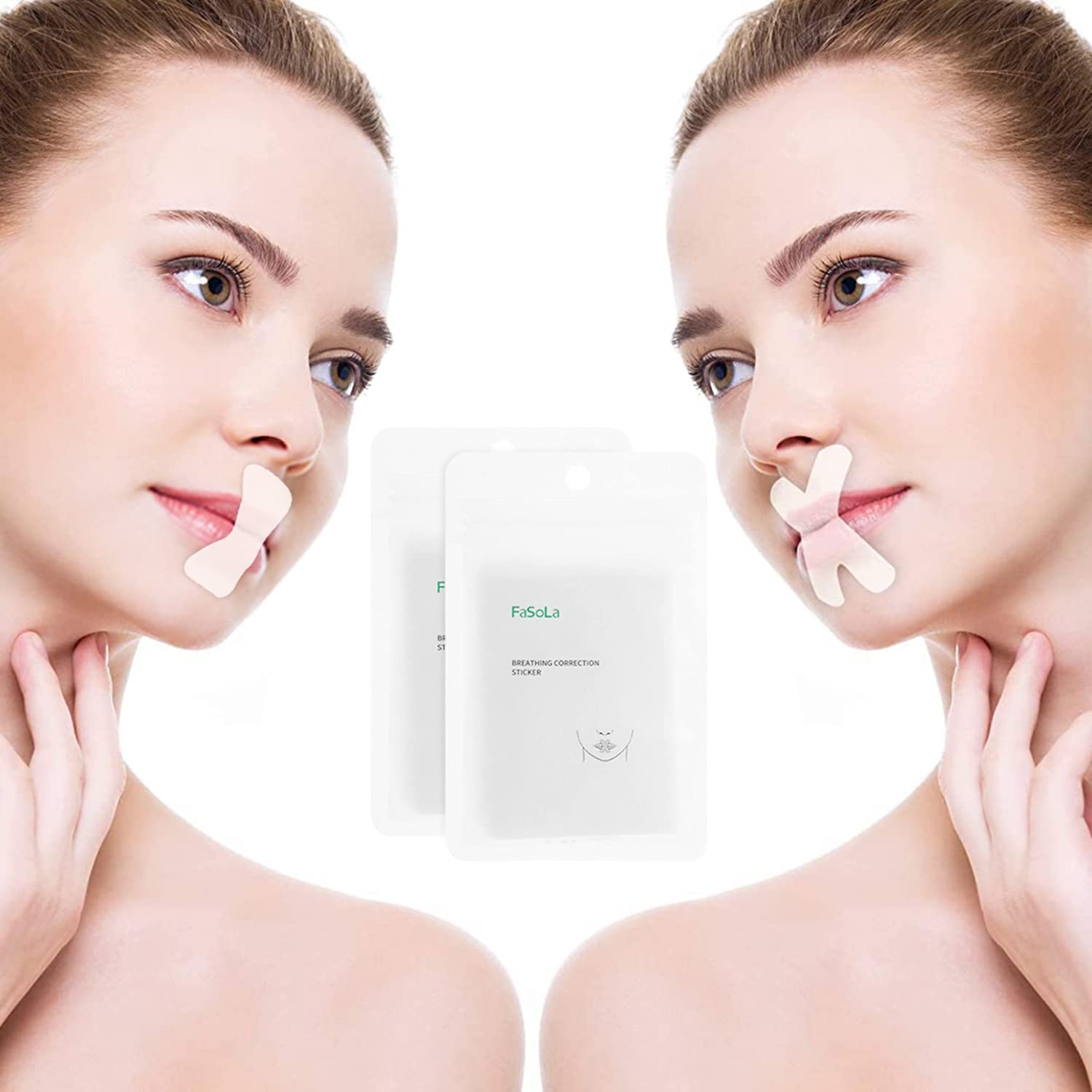 ZIBUYU Sleep Strips 60 Pcs Anti-Snoring Snoring Tape for Mouth, Mouth Strips Snore Stopper for Better Nose Breathing and Sleeping Quality Improvement ZIBUYU Sleep Strips 60 Pcs Anti-Snoring Snoring Tape for Mouth, Mouth Strips Snore Stopper for Better Nose Breathing and Sleeping Quality Improvement